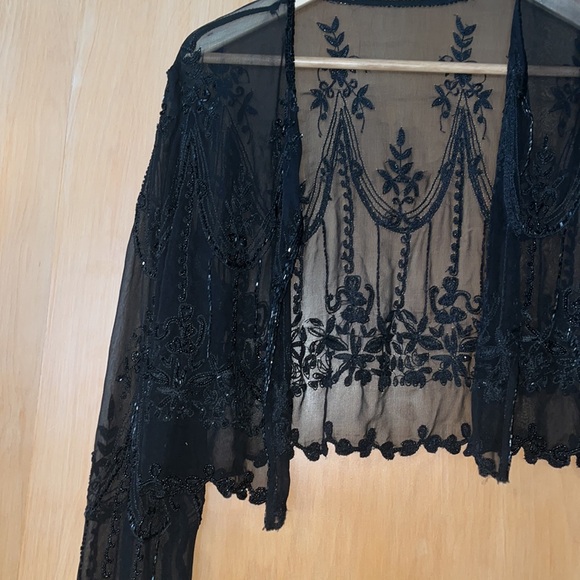 Vintage beaded jacket - Picture 2 of 2